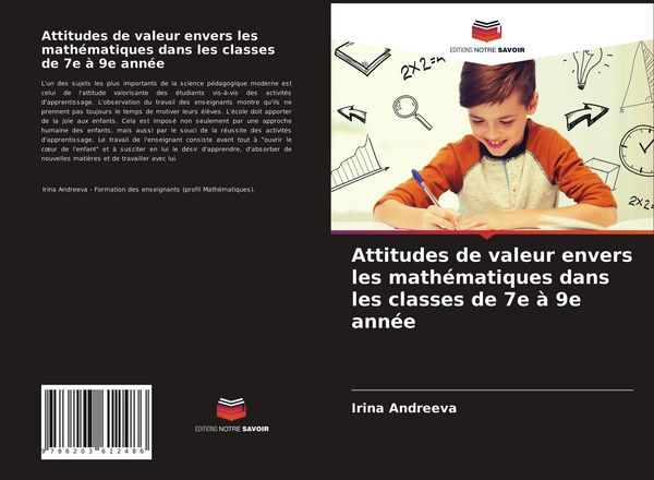 Produktbild: Attitudes de valeur envers les math&eacute;matiques dans les classes de 7e &agrave; 9e ann&eacute;e