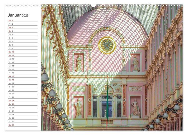 Produktbild: Zw&ouml;lf mal Europa (Wandkalender 2026 DIN A2 quer), CALVENDO Monatskalender