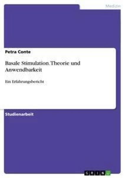 Produktbild: Basale Stimulation. Theorie und Anwendbarkeit