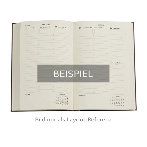 Produktbild: 12-Monatskalender 2026 Kara-ori Pink, Maxi, Vertikal