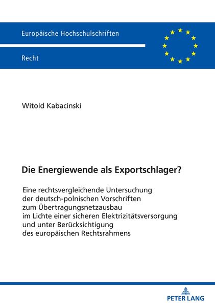 Produktbild: Die Energiewende als Exportschlager?