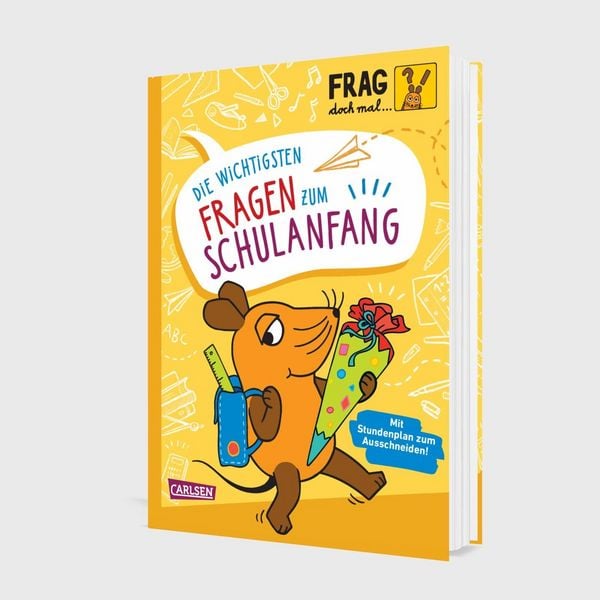 Produktbild: Frag doch mal ... die Maus: Die wichtigsten Fragen zum Schulanfang
