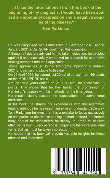 Produktbild: Tom Parkinson - Alternative Healing Methods Successfully Self-Tested