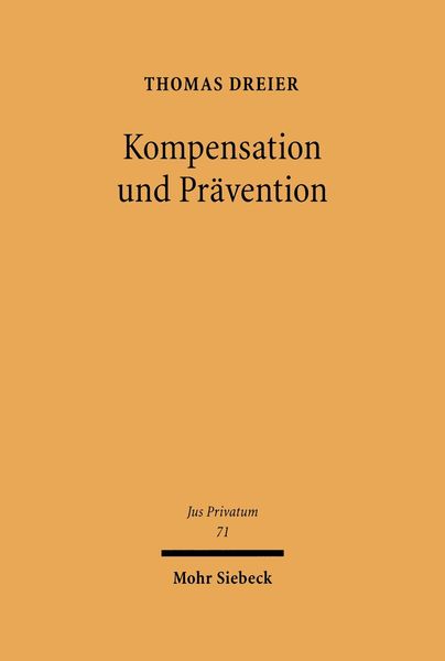 Produktbild: Kompensation und Pr&auml;vention