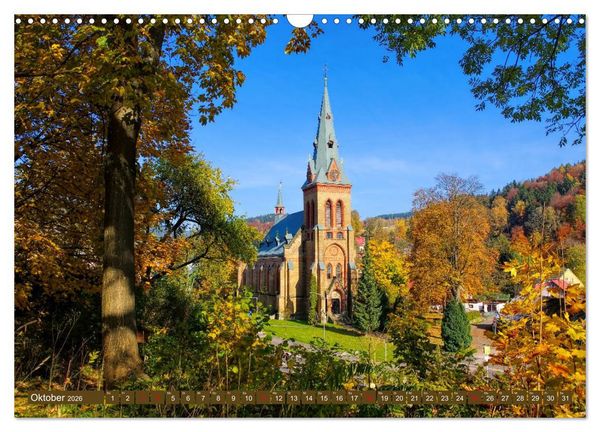Produktbild: Riesengebirge - Im Land von R&uuml;bezahl (Wandkalender 2026 DIN A3 quer), CALVENDO Monatskalender