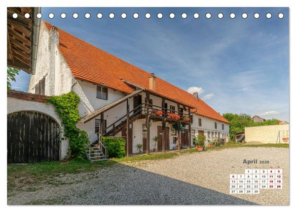 Produktbild: Hopfenland Holledau (Tischkalender 2026 DIN A5 quer), CALVENDO Monatskalender