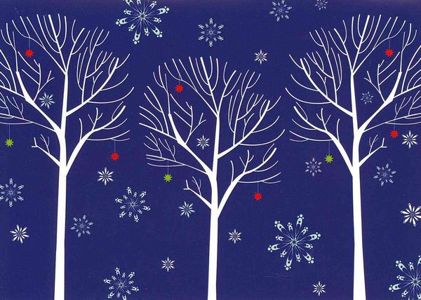 Produktbild: Forest Silhouette Holiday Cards