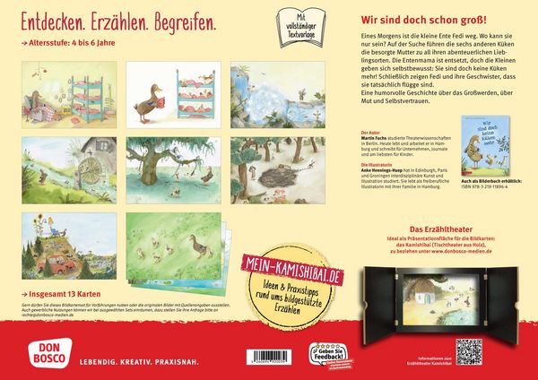Produktbild: Wir sind doch keine Küken mehr. Kamishibai Bildkartenset