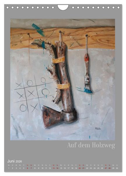 Produktbild: ART der Betrachtung (Wandkalender 2026 DIN A4 hoch), CALVENDO Monatskalender