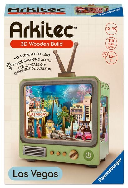 3D Puzzle - Arkitec City-Diorama Las Vegas