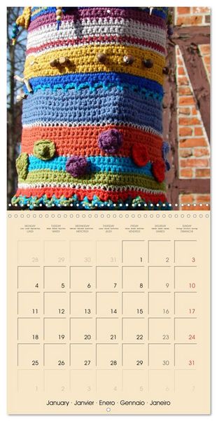 Produktbild: Urban Knitting (Wall Calendar 2027 12 &times; 12 Inch) CALVENDO 12 Month Wall Calendar