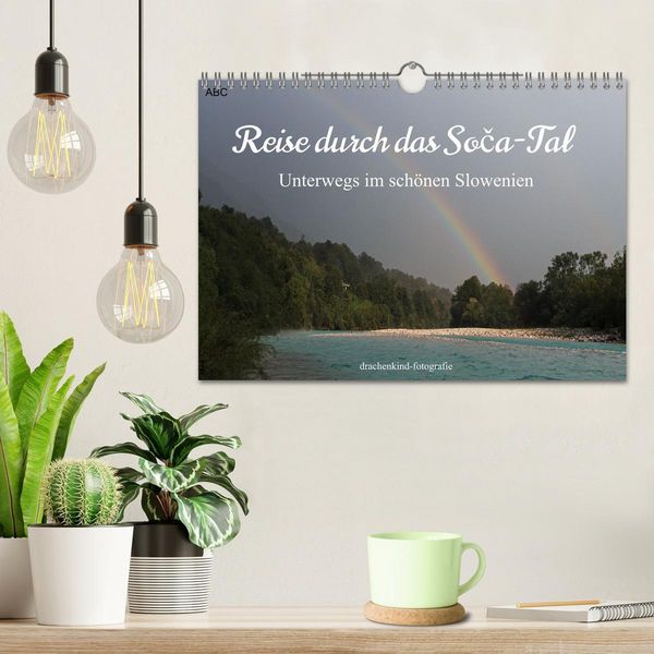 Produktbild: Reise durch das Soca-Tal - Unterwegs im sch&ouml;nen Slowenien (Wandkalender 2026 DIN A4 quer), CALVENDO Monatskalender