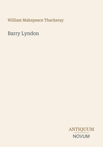 Produktbild: Barry Lyndon