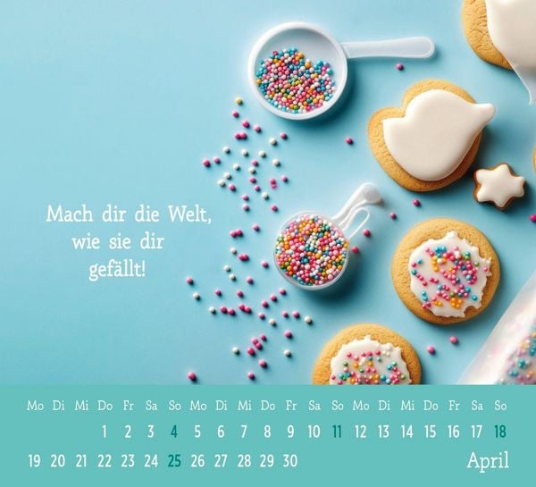 Produktbild: Mini-Kalender 2027: Der kleine Gute-Laune-Kalender