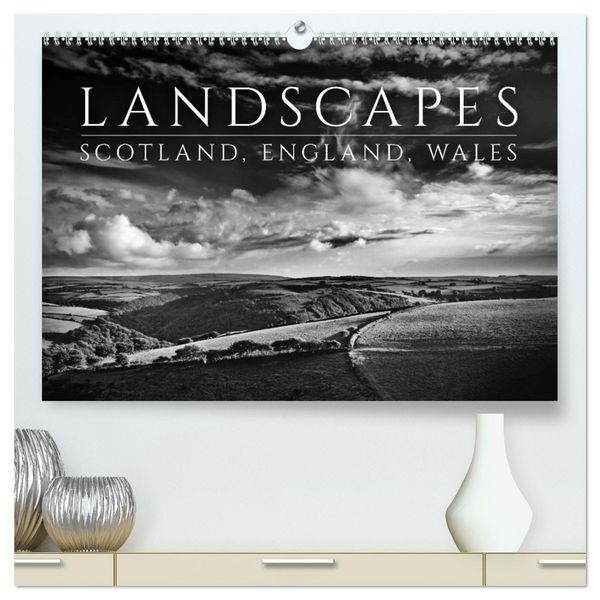 Produktbild: Landscapes - Scotland, England, Wales / UK-Version (High Quality Premium Wall Calendar 2026 DIN A2 landscape),CALVENDO 12 Month Wall Calendar