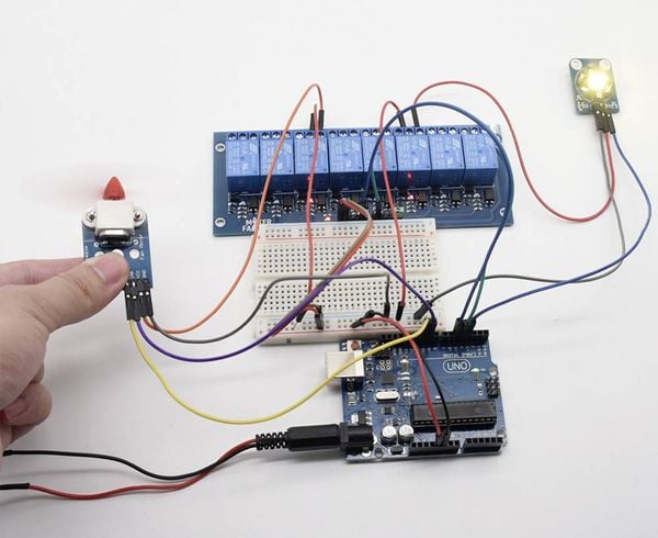 Produktbild: TRU COMPONENTS TC-9072496 Relais-Platine 1 St. Passend f&uuml;r (Entwicklungskits): Arduino