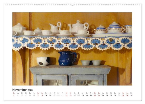 Produktbild: Altes Puppengeschirr (Wandkalender 2026 DIN A2 quer), CALVENDO Monatskalender