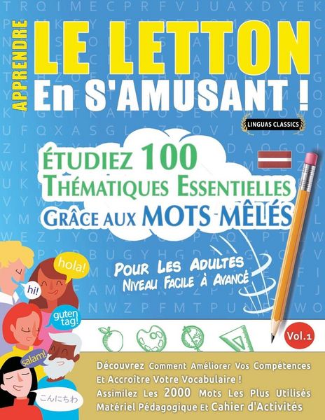Produktbild: APPRENDRE LE LETTON EN S'AMUSANT - POUR LES ADULTES