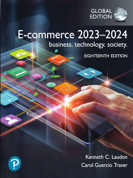 Produktbild: E-Commerce 2023: Business, Technology, Society, Global Edition