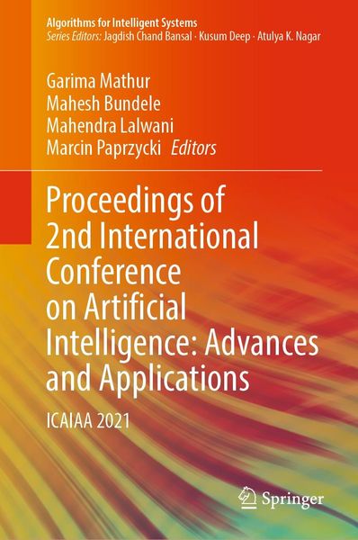 Produktbild: Proceedings of 2nd International Conference on Artificial Intelligence: Advances and Applications