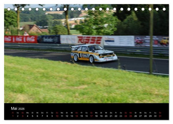 Produktbild: Auto - Bergrennen (Tischkalender 2026 DIN A5 quer), CALVENDO Monatskalender