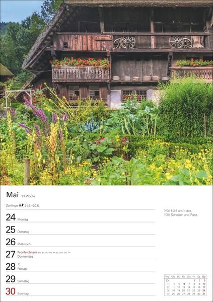 Produktbild: Auf dem Lande Wochenplaner 2027 - 53 stimmungsvolle Fotografien