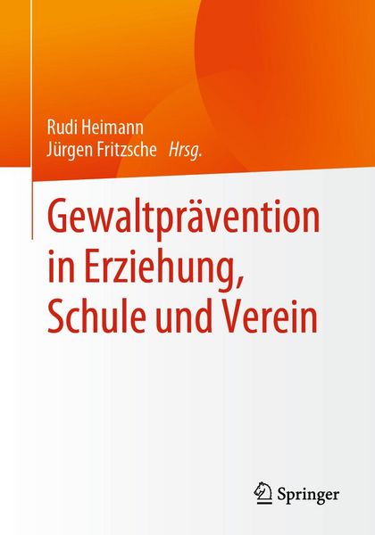 Produktbild: Gewaltpr&auml;vention in Erziehung, Schule und Verein