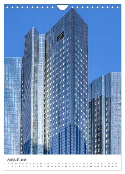 Produktbild: Frankfurt Turmvisionen (Wandkalender 2026 DIN A4 hoch), CALVENDO Monatskalender