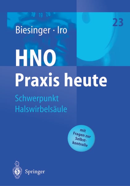 Schwerpunkt Halswirbelsäule, Taschenbuch von , Springer Berlin, 9783642639203