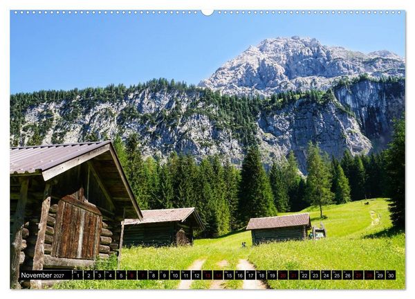 Produktbild: Wundersch&ouml;ne Zugspitzarena (Wandkalender 2027 DIN A2 quer), CALVENDO Monatskalender