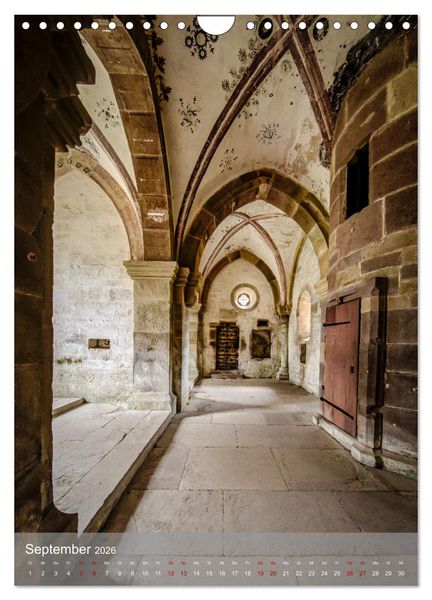 Produktbild: Kloster Maulbronn - Alte Mauern (Wandkalender 2026 DIN A4 hoch), CALVENDO Monatskalender
