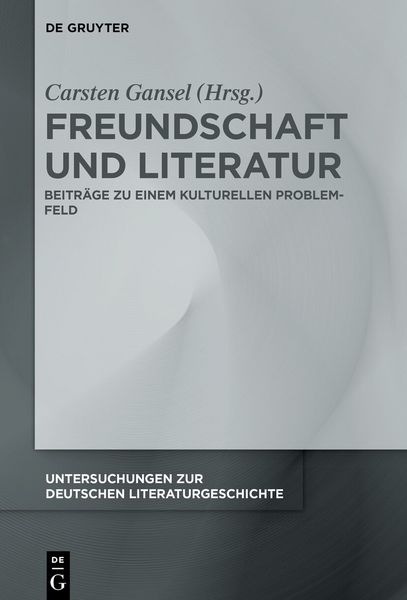 Produktbild: Freundschaft und Literatur