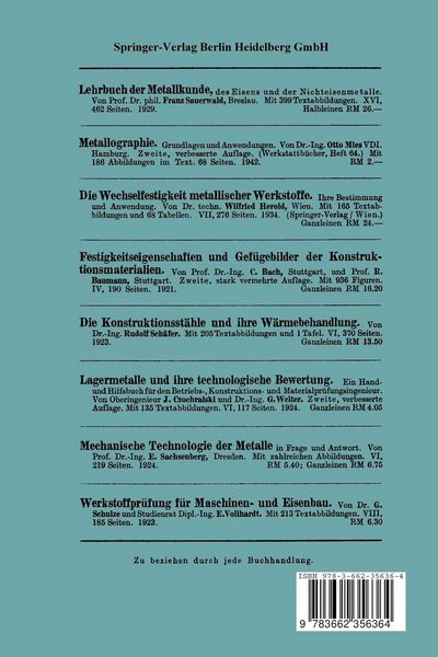 Produktbild: Leitfaden der Werkstoffkunde