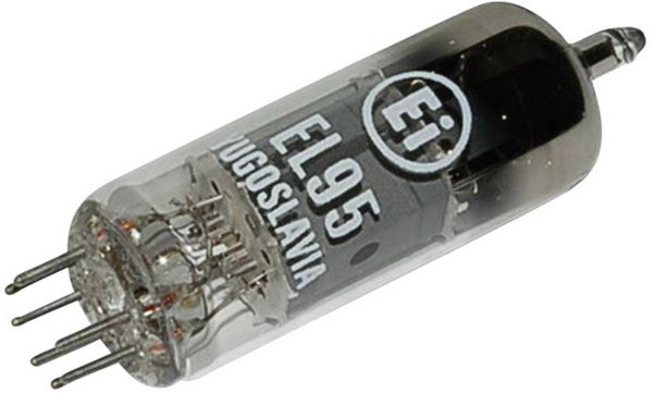 BTB Vertrieb EL 95 = 6 DL 5 Elektronenröhre Endpentode 250 V 24 mA Polzahl: 7 Sockel: Miniatur Inhalt 1 St.