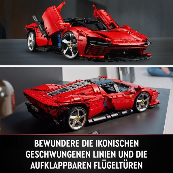 Produktbild: LEGO Technic 42143 Ferrari Daytona SP3 Modellauto Bausatz, Sammlerst&uuml;ck