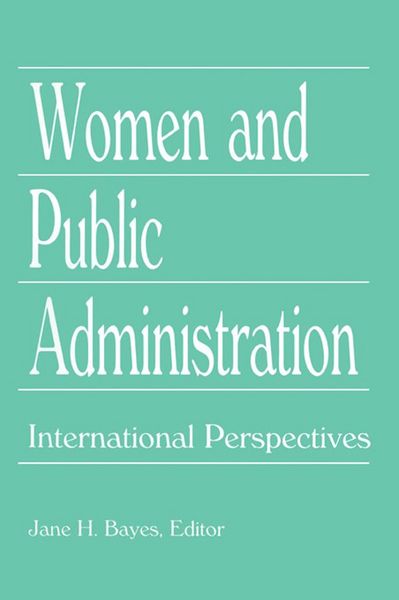 Produktbild: Women and Public Administration