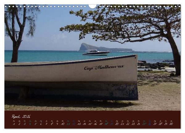 Produktbild: Indische Perle - Mauritius (Wandkalender 2026 DIN A3 quer), CALVENDO Monatskalender