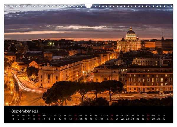 Produktbild: Rom - Impressionen aus der ewigen Stadt (Wandkalender 2026 DIN A3 quer), CALVENDO Monatskalender