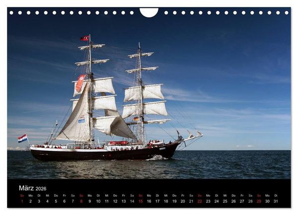 Produktbild: Baltic Sail (Wandkalender 2026 DIN A4 quer), CALVENDO Monatskalender