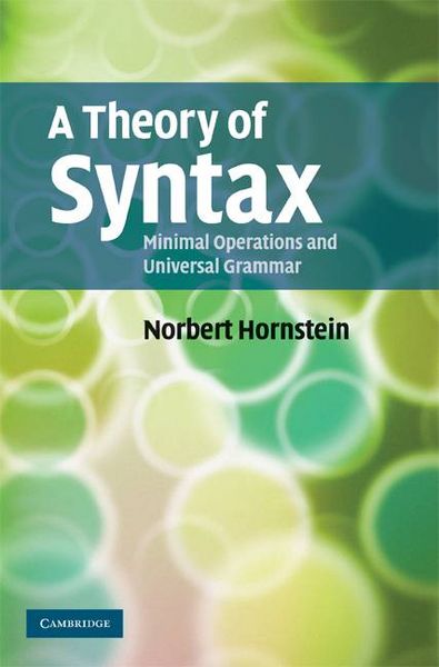 Produktbild: A Theory of Syntax