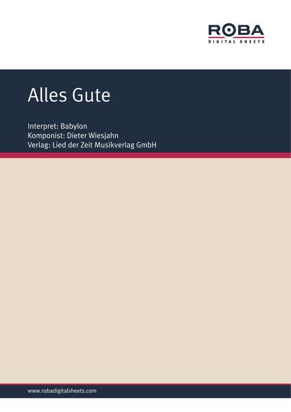 Produktbild: Alles Gute