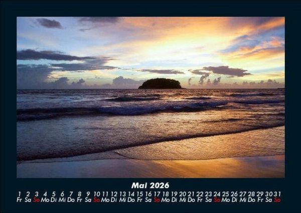 Produktbild: Sonnenuntergang 2026 Fotokalender DIN A5
