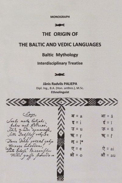 Produktbild: The Origin of the Baltic and Vedic Languages
