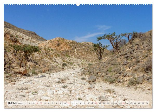 Produktbild: Oman - Zauberhafte Landschaften (hochwertiger Premium Wandkalender 2026 DIN A2 quer), Kunstdruck in Hochglanz