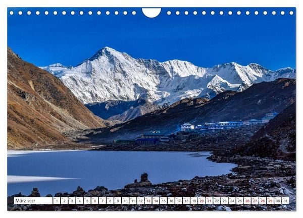 Produktbild: Nepal- Trekking durchs Hochgebirge (Wandkalender 2027 DIN A4 quer), CALVENDO Monatskalender