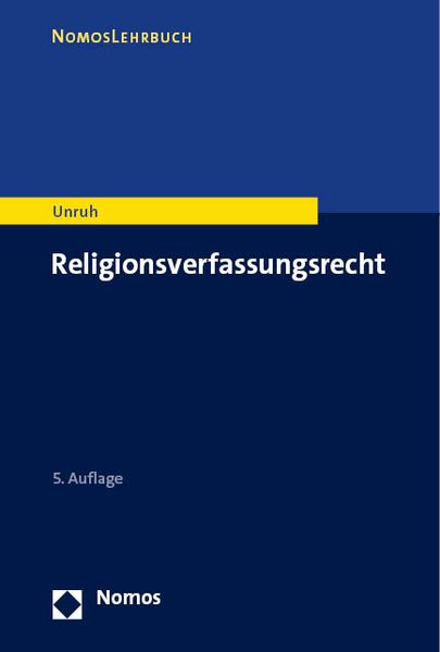 Produktbild: Religionsverfassungsrecht