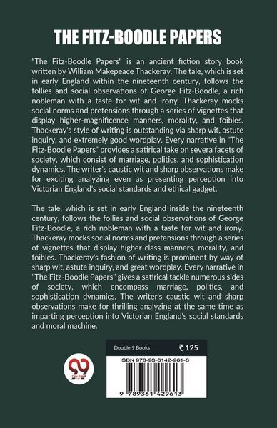 Produktbild: The Fitz-Boodle Papers