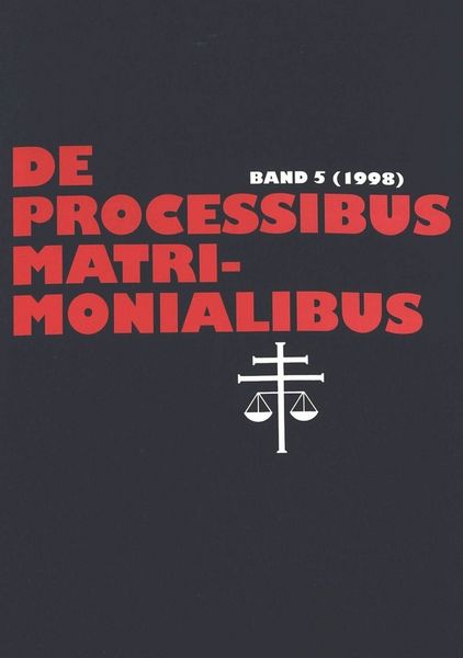 Produktbild: De processibus matrimonialibus