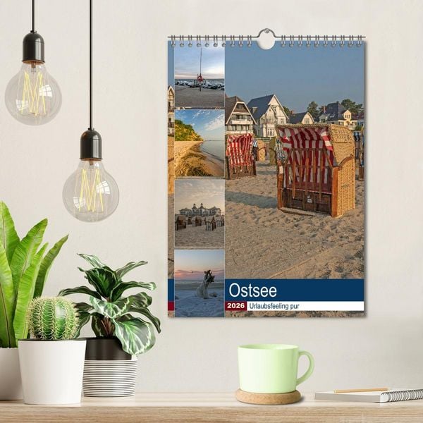 Produktbild: Ostsee. Urlaubsfeeling pur (Wandkalender 2026 DIN A4 hoch), CALVENDO Monatskalender
