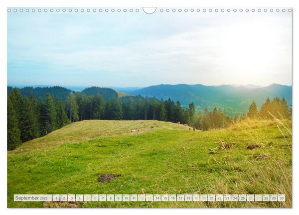 Produktbild: Wundersch&ouml;nes Oberbayern (Wandkalender 2026 DIN A3 quer), CALVENDO Monatskalender